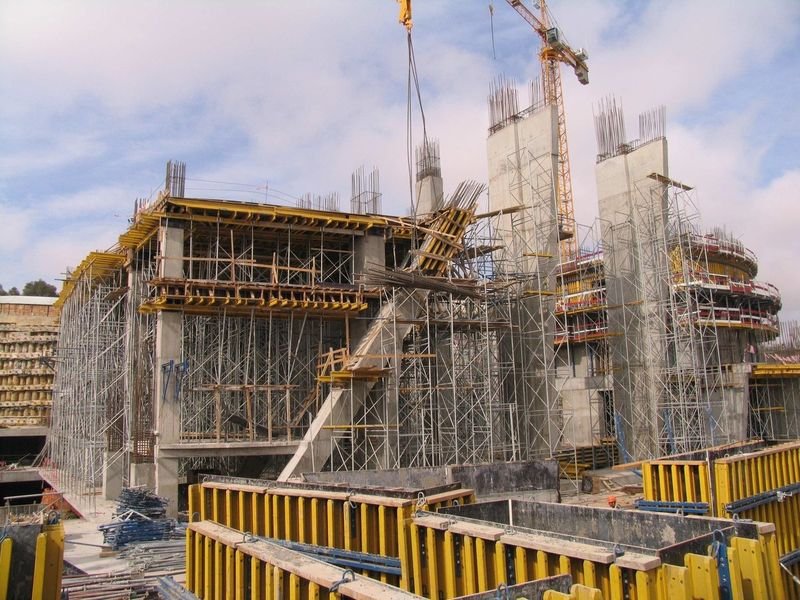 Baku Flame Towers — Otel üstyapı