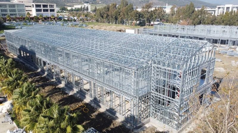 Hatay Mustafa Kemal Üniversitesi — Hafif çelik binalar